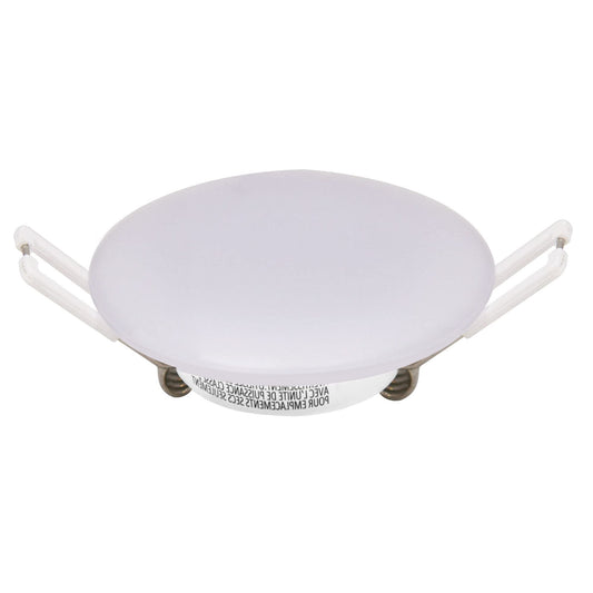 Homdec 12 Volt RV LED Recessed Ceiling Light, 3-Inch Puck Light, Dimmable 4W, 4000K Cool White, Model RVR3HN-